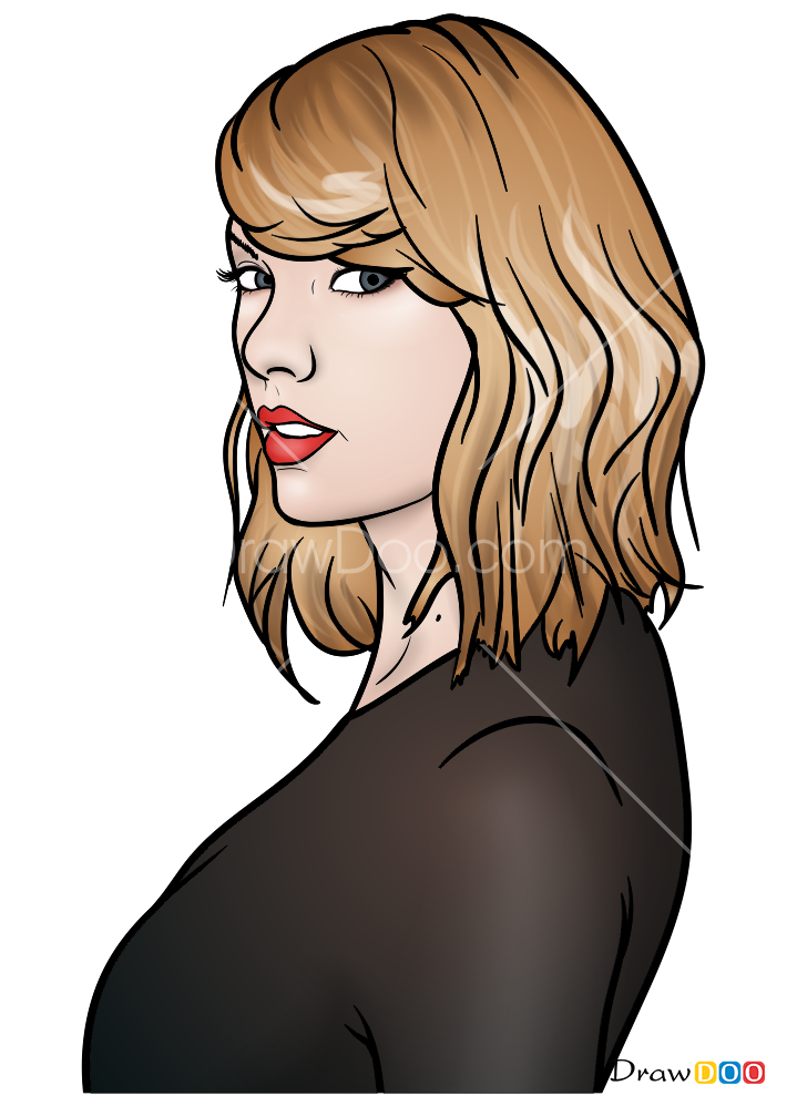 How To Draw Taylor 3 Taylor Swift